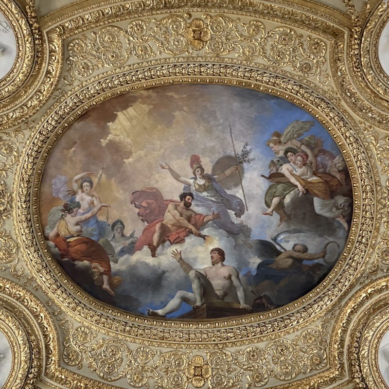 天井_ルーブル美術館