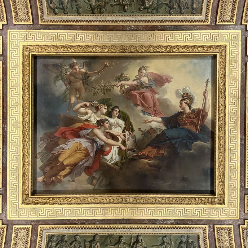 天井_ルーブル美術館