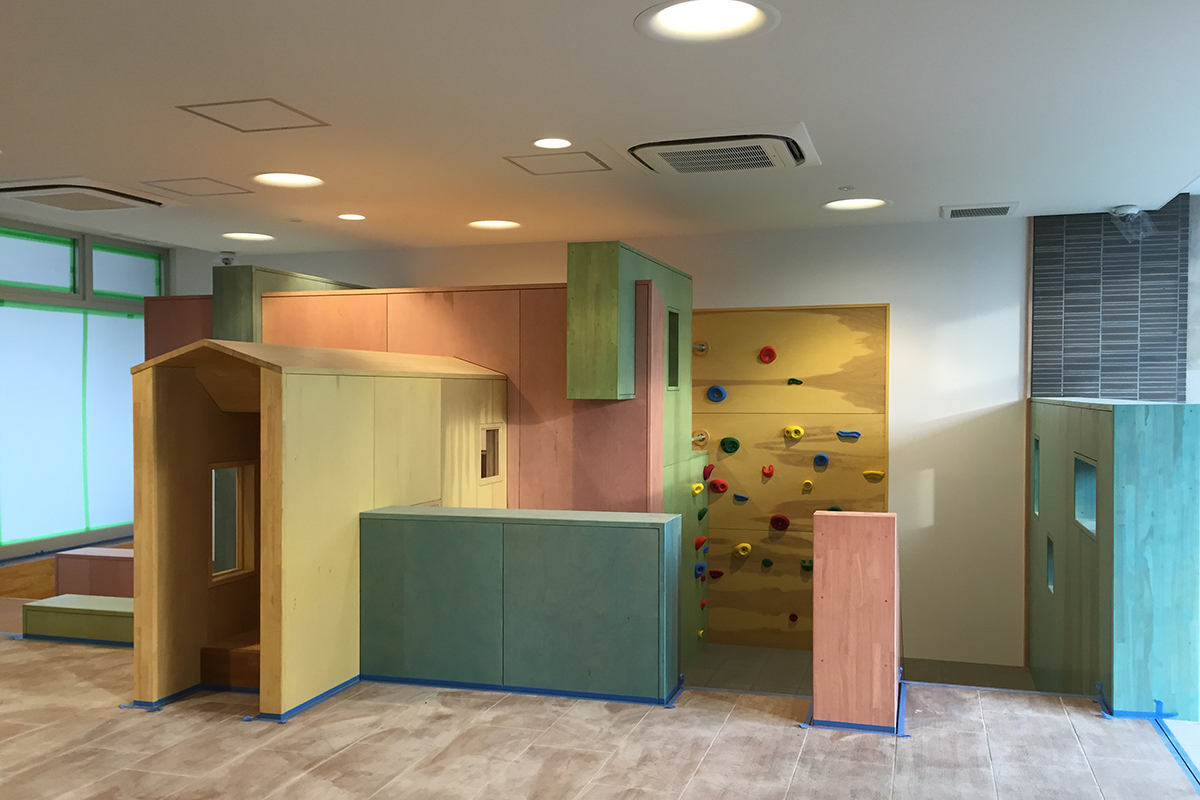 園舎の小さな居場所_キッズルーム